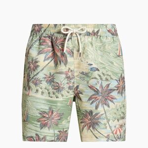 Polo Ralph Lauren Tropical Mesh-Lined Swim Shorts